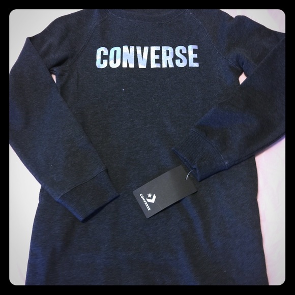 converse sweatshirt dress